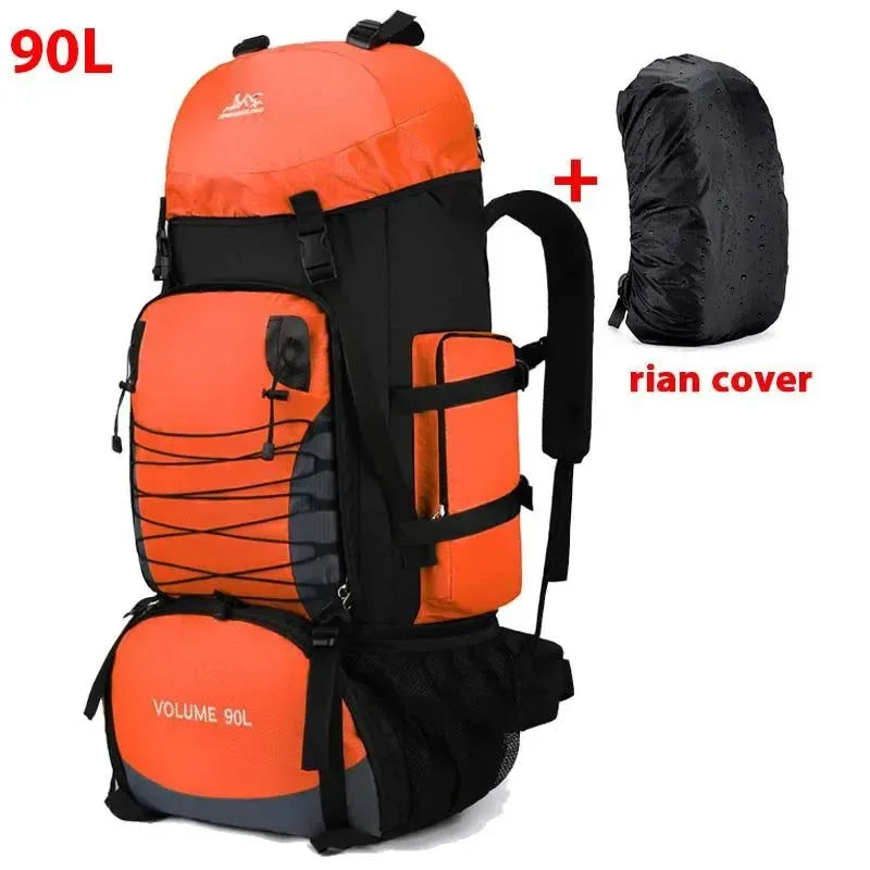 80L/90L Large Camping Backpack: Versatile Travel and Hiking Bag for Men and Women - Trekker Essentials