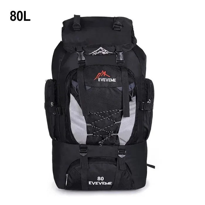 80L/90L Large Camping Backpack: Versatile Travel and Hiking Bag for Men and Women - Trekker Essentials