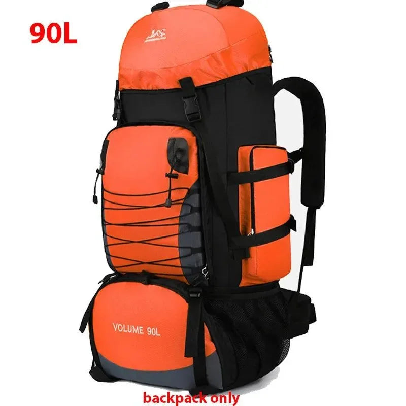 80L/90L Large Camping Backpack: Versatile Travel and Hiking Bag for Men and Women - Trekker Essentials