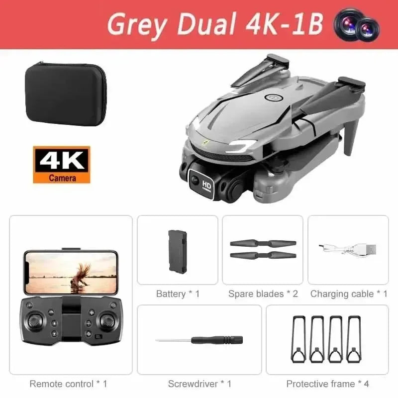 8K HD Dual Camera GPS Drone with 5G Transmission & Omnidirectional Obstacle Avoidance - Trekker Essentials