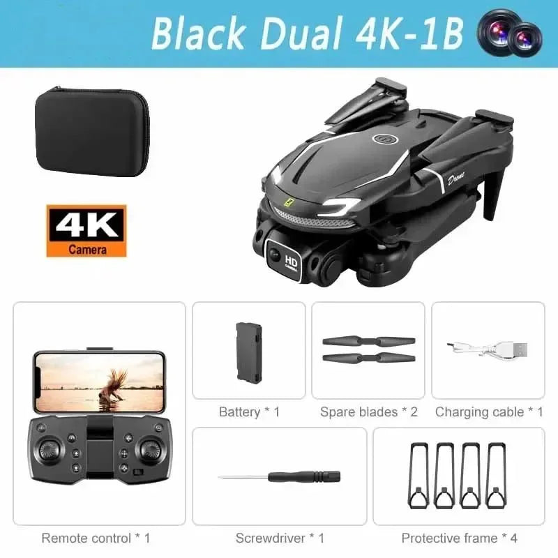 8K HD Dual Camera GPS Drone with 5G Transmission & Omnidirectional Obstacle Avoidance - Trekker Essentials