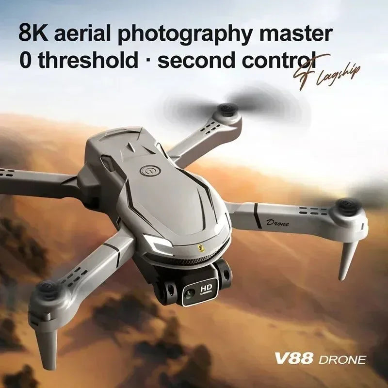 8K HD Dual Camera GPS Drone with 5G Transmission & Omnidirectional Obstacle Avoidance - Trekker Essentials