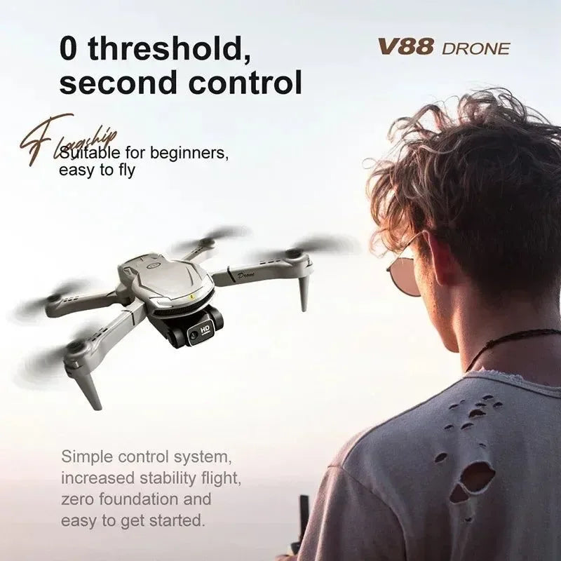 8K HD Dual Camera GPS Drone with 5G Transmission & Omnidirectional Obstacle Avoidance - Trekker Essentials