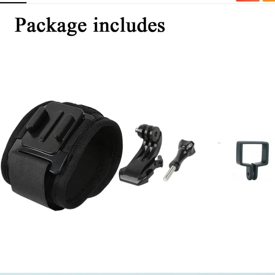 Accessories Kit for DJI Osmo Pocket 3 – Quick Release Head Strap, Chest Harness, Backpack Clip & Wrist Mount Set - Trekker Essentials