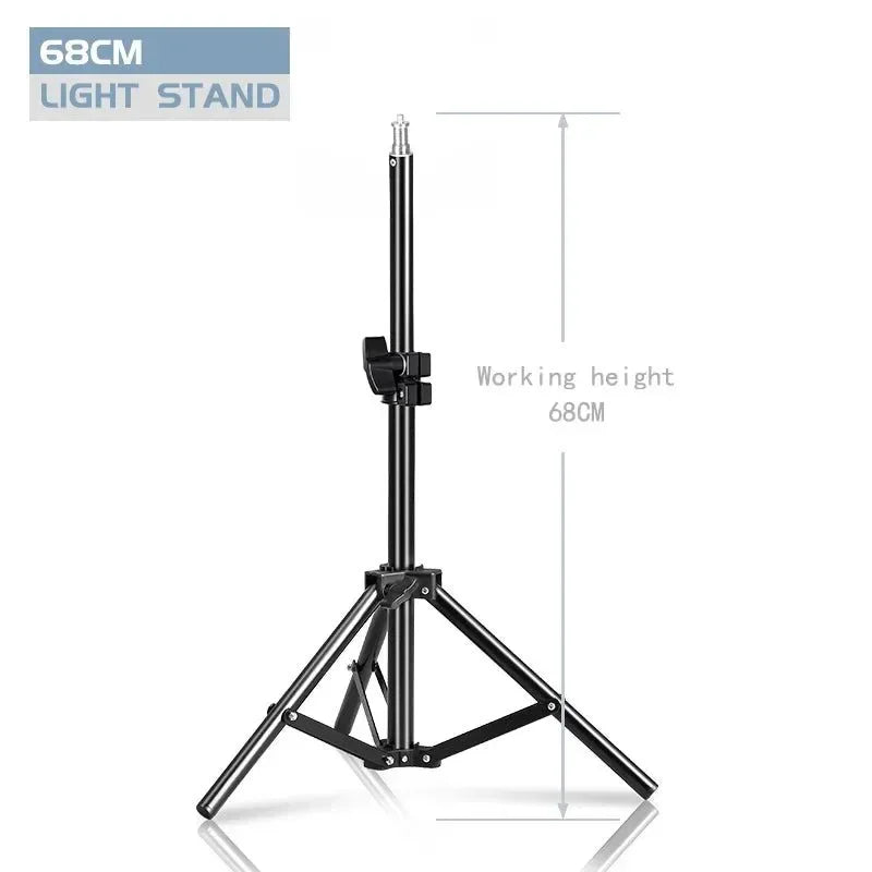 Adjustable 37-190cm Carbon Fiber Tripod Stand with 1/4" Screw for Photo/Video - Trekker Essentials