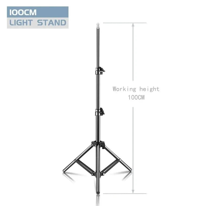 Adjustable 37-190cm Carbon Fiber Tripod Stand with 1/4" Screw for Photo/Video - Trekker Essentials