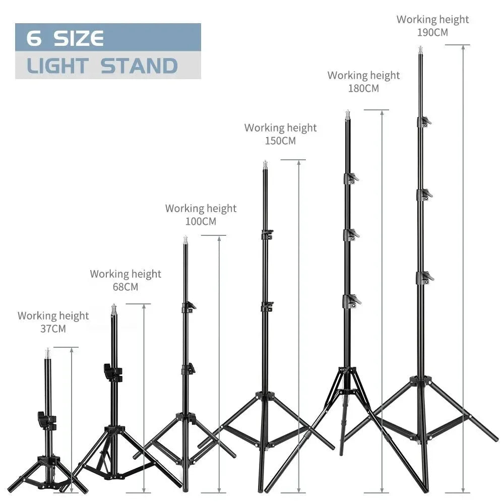 Adjustable 37-190cm Carbon Fiber Tripod Stand with 1/4" Screw for Photo/Video - Trekker Essentials