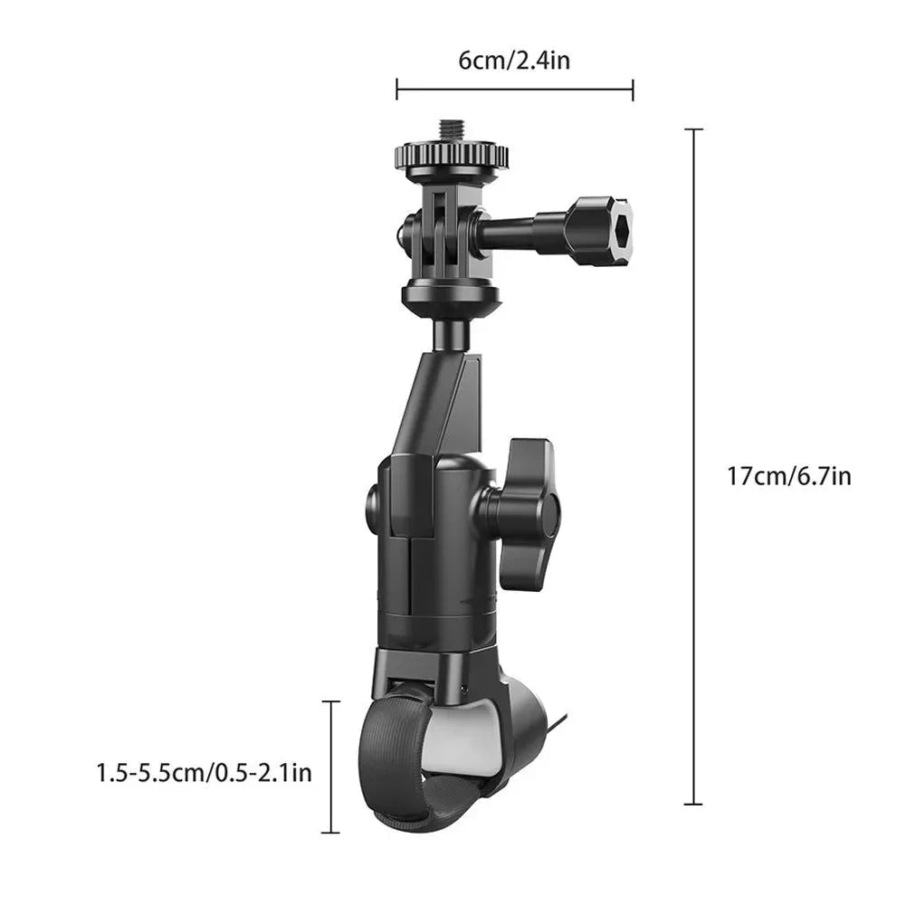 Adjustable Bike Handlebar Mount for Action Cameras & Smartphones - Trekker Essentials