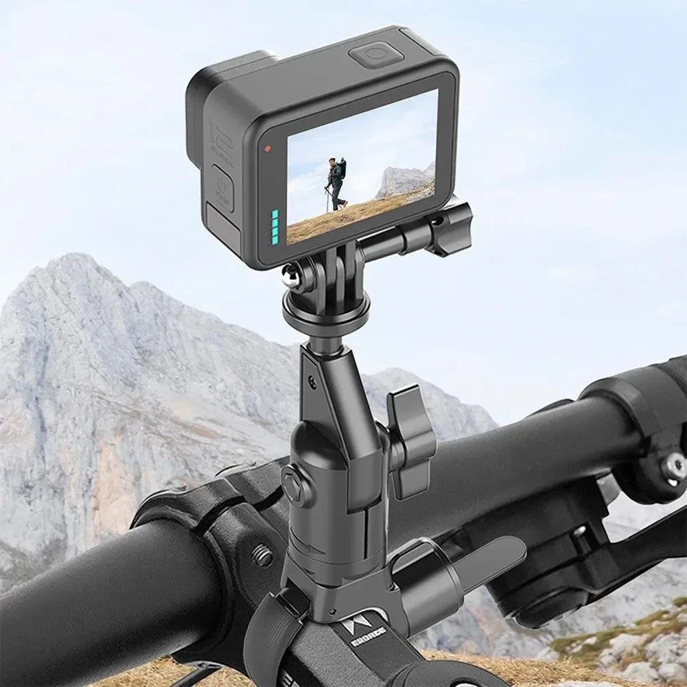 Adjustable Bike Handlebar Mount for Action Cameras & Smartphones - Trekker Essentials