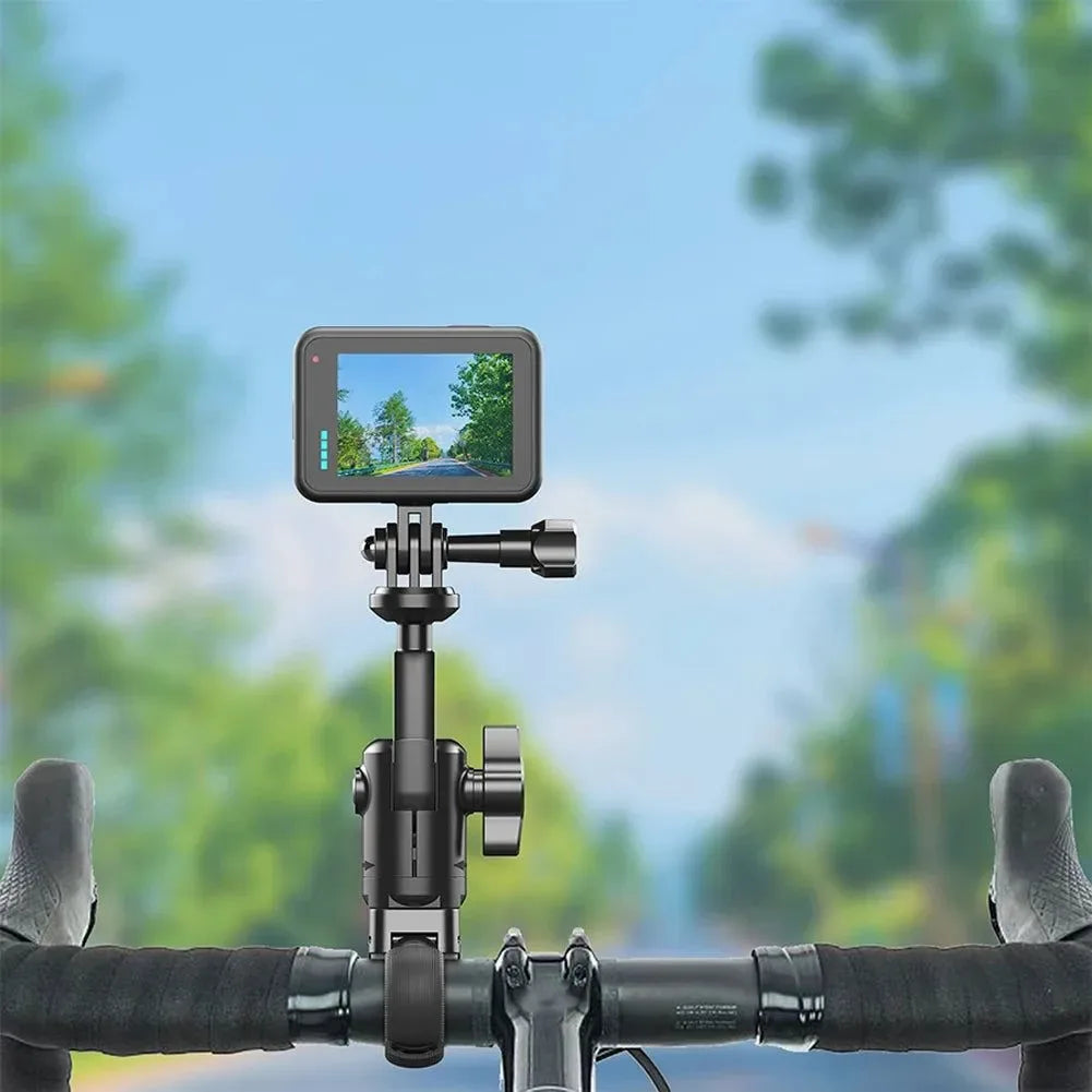 Adjustable Bike Handlebar Mount for Action Cameras & Smartphones - Trekker Essentials