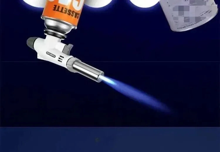 Adjustable Butane Flame Gun for Camping, Baking, BBQ, and Crafts - Trekker Essentials