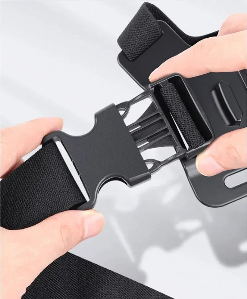Adjustable Chest Strap Mount for Action Cameras – Compatible with GoPro, Insta360, DJI, SJCAM & More - Trekker Essentials