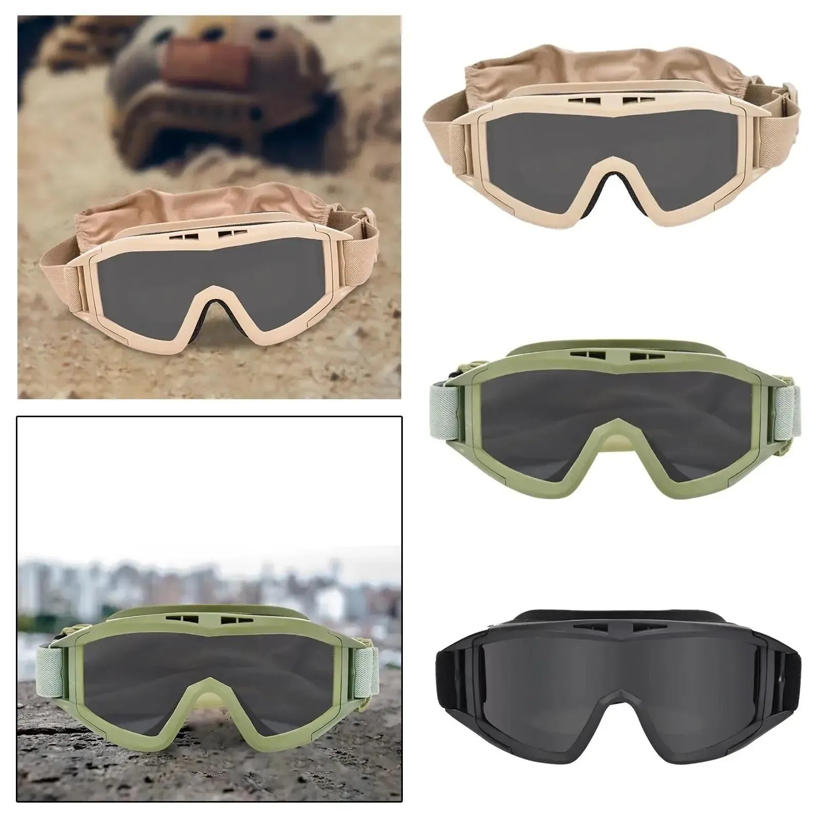 Adjustable Sports Goggles – Protective Eyewear for Men and Women - Trekker Essentials