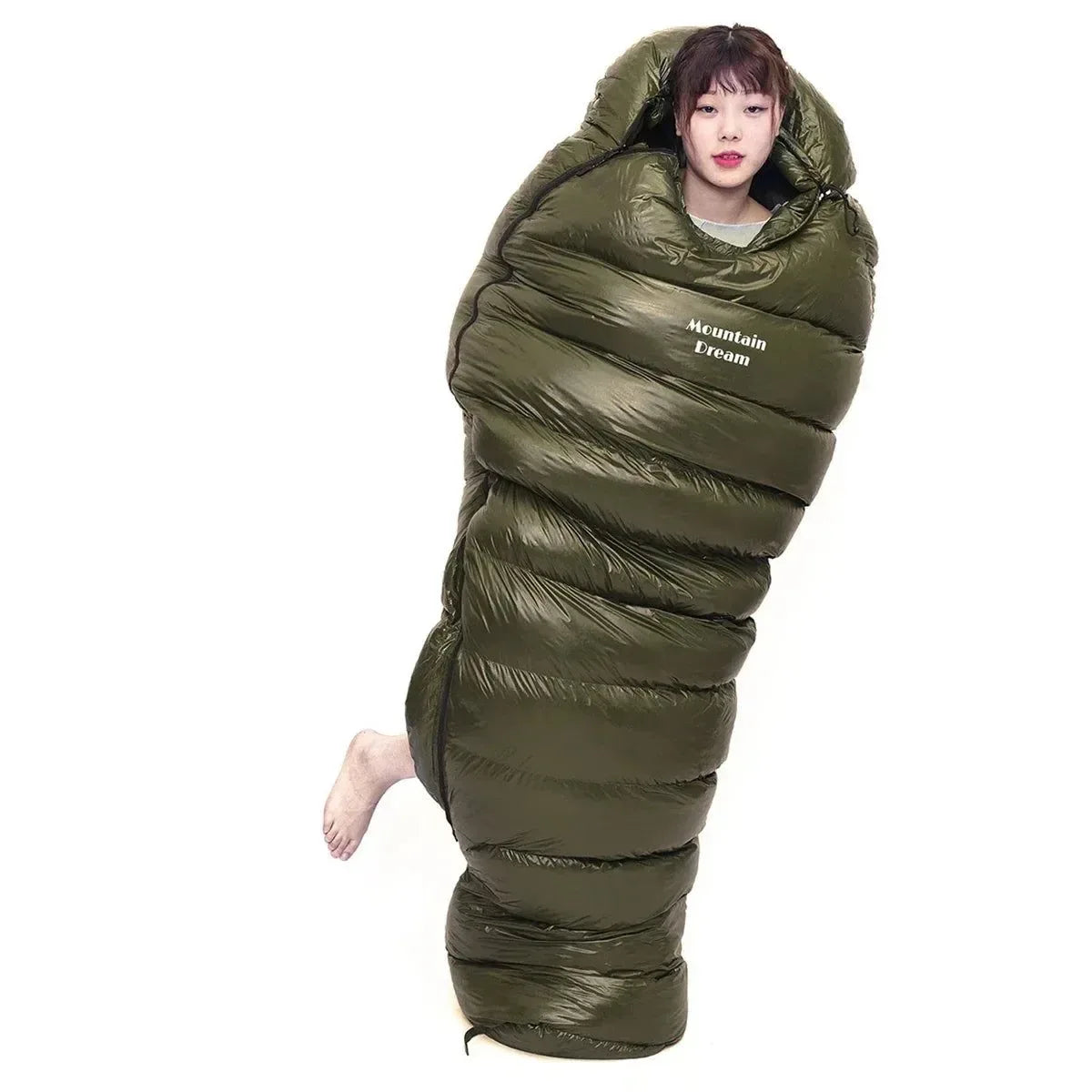 Adult Mummy Sleeping Bag - Thicken Warm Duck Down Ultralight Sleeping Bag - Trekker Essentials