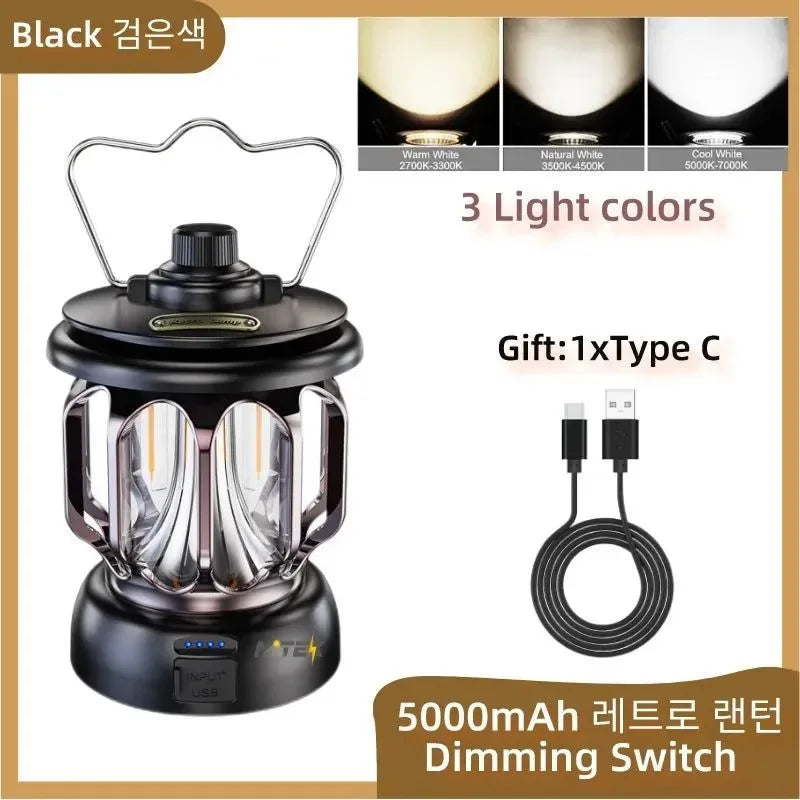 Adventure Ready: Solar-Powered LED Lantern with Exotic Design - Trekker Essentials