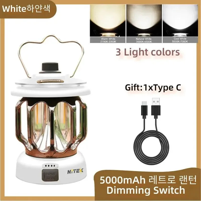 Adventure Ready: Solar-Powered LED Lantern with Exotic Design - Trekker Essentials