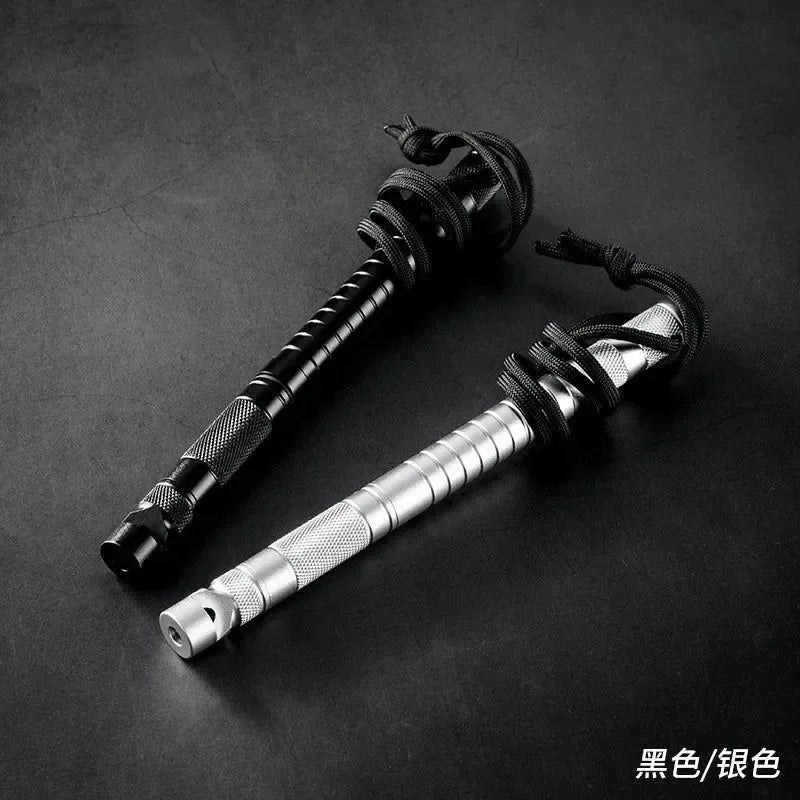 All-in-One Tactical Survival Multitool with Lighter, Fishing Tool, Glass Breaker, Whistle, and Blade - Trekker Essentials