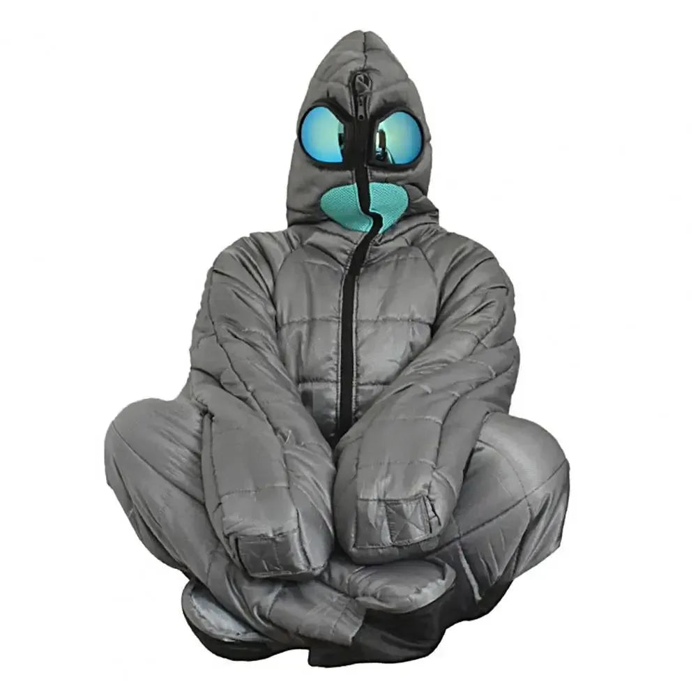 All-Weather Alien Sleeping Bag: Waterproof Camping Gear for Universal Comfort - Trekker Essentials