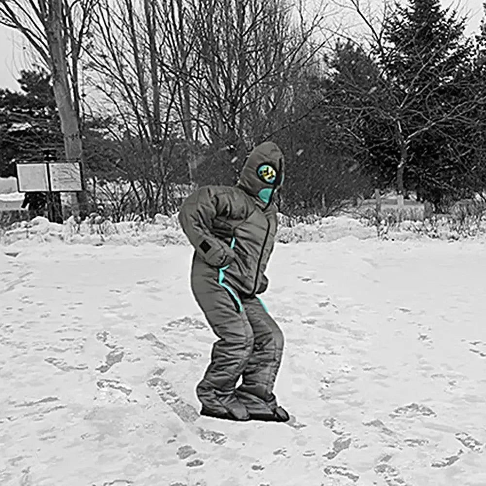 All-Weather Alien Sleeping Bag: Waterproof Camping Gear for Universal Comfort - Trekker Essentials