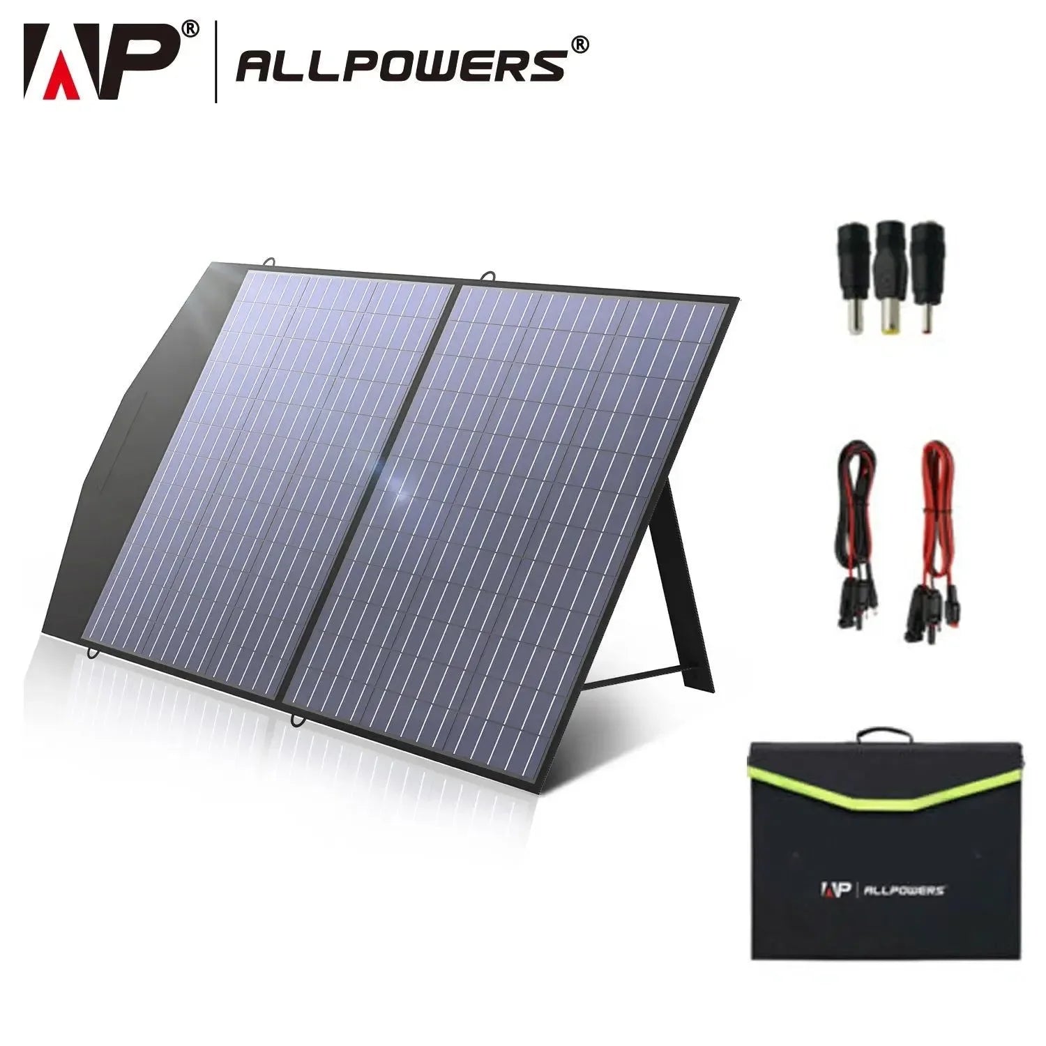 ALLPOWERS Solar Charger 18V100W Foldable Solar Panel Suit For Portable Power Station/Generator Outdoor Travel Camping - Trekker Essentials