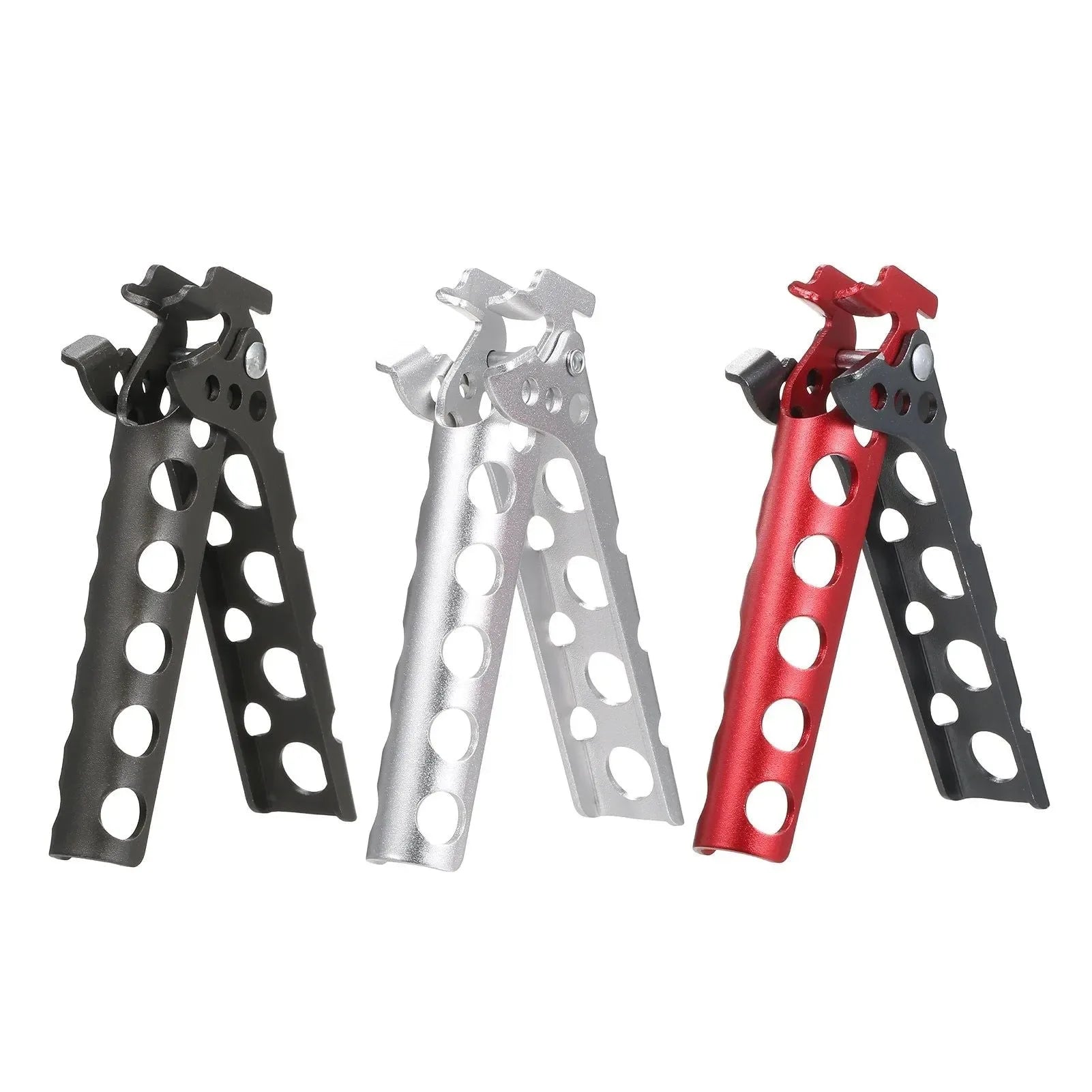 Aluminum Pot Lifter Clamp - Heat Resistant Gripper for Camping Cookware Handling - Trekker Essentials