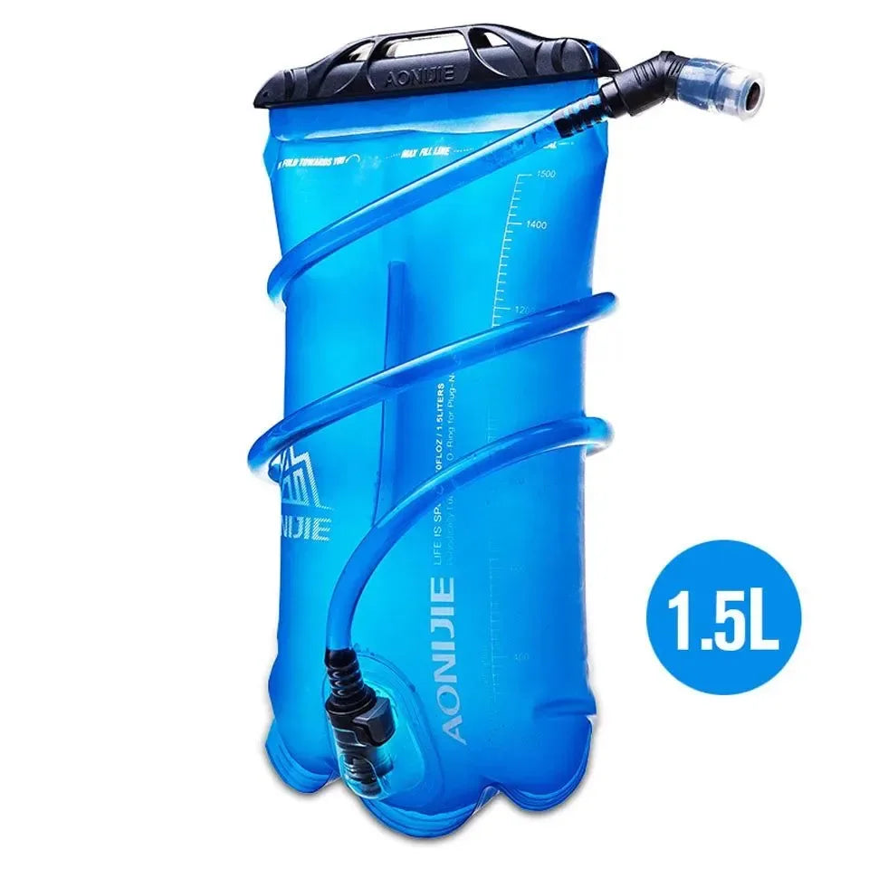 AONIJIE New 2000ML1.5L 2L 3L Outdoor Cycling Running Foldable TPU Water Bag Sport Hydration Bladder for Camping Hiking Climbing - Trekker Essentials