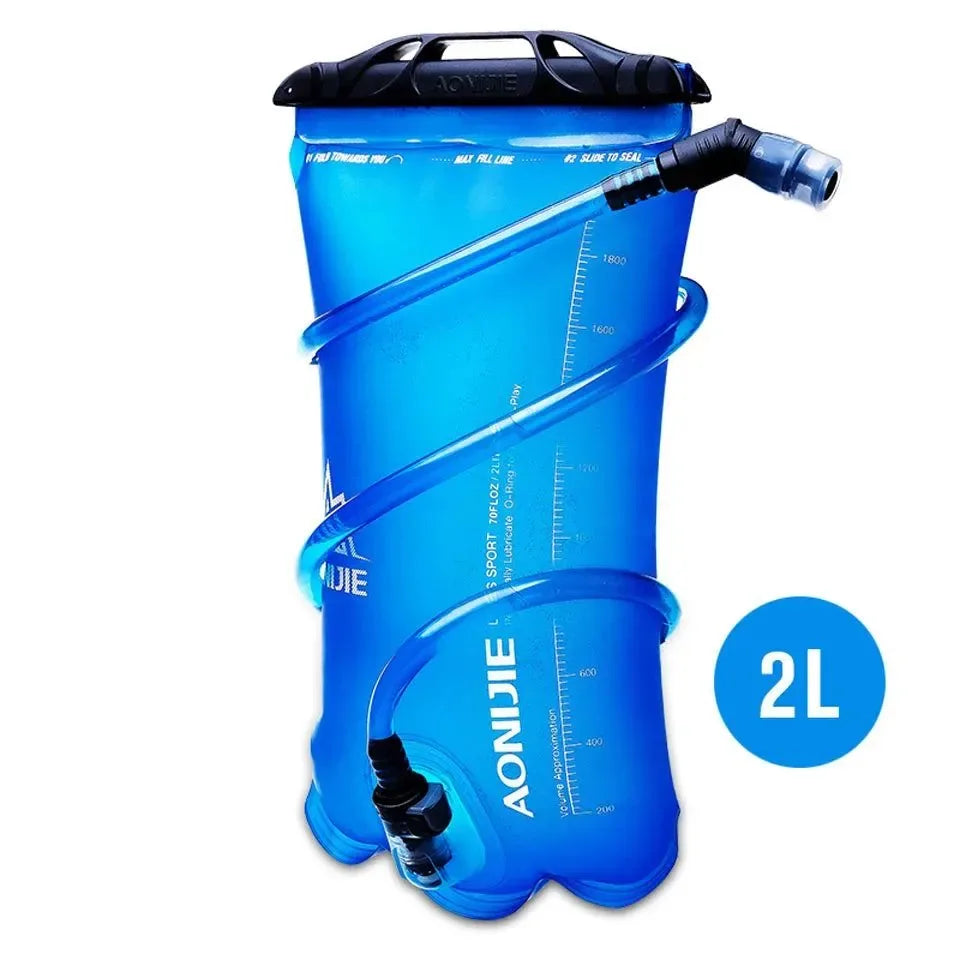 AONIJIE New 2000ML1.5L 2L 3L Outdoor Cycling Running Foldable TPU Water Bag Sport Hydration Bladder for Camping Hiking Climbing - Trekker Essentials