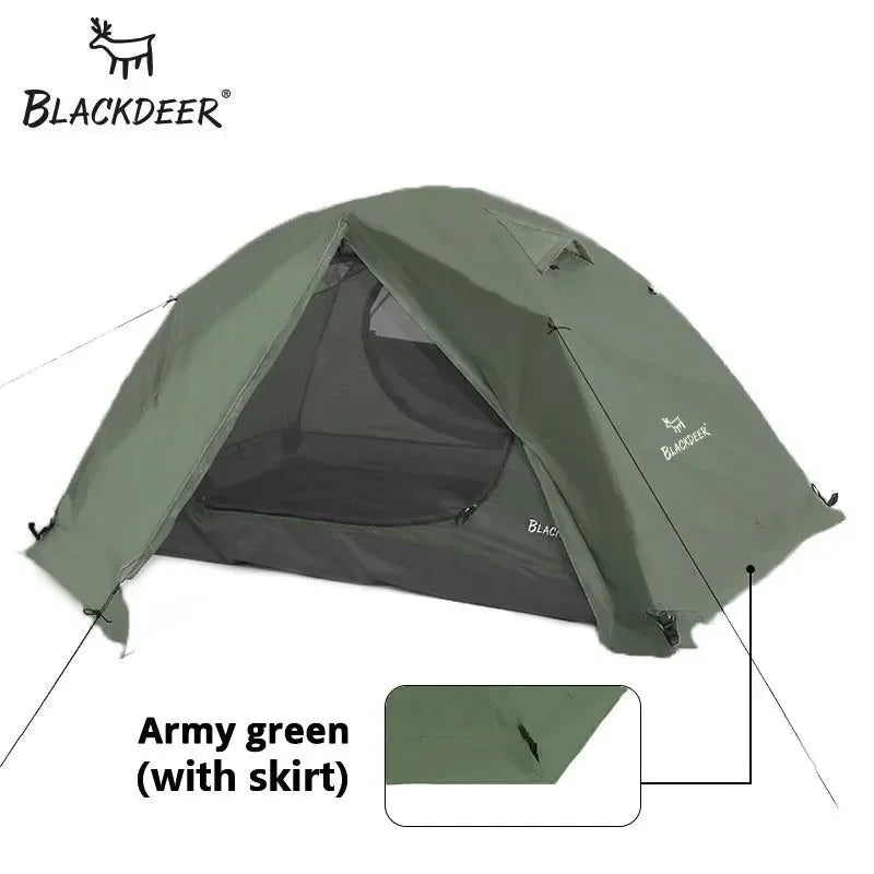 Archeos 2-3 People Backpacking Tent - 4 Season Waterproof Hiking Survival - Trekker Essentials
