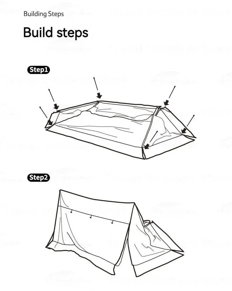 Army Green Single-Person Cotton Ridge Tent – Outdoor Camping, Hiking, Survival Shelter with Large Space & Chimney Ventilation (5.8kg) - Trekker Essentials