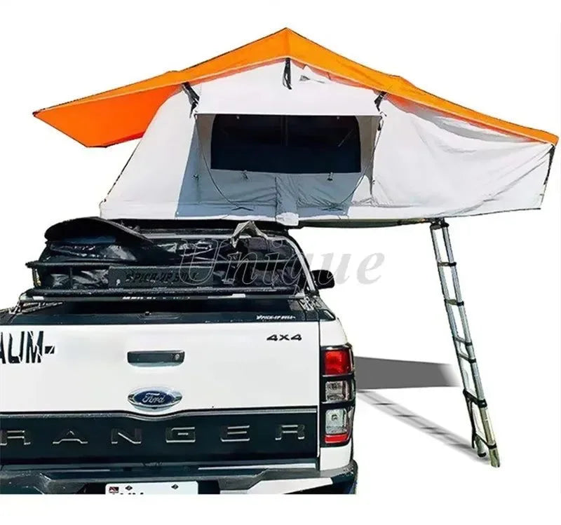 Automatic Opening Roof Top Tent - 4-Person Soft Shell SUV Camping Tent with 3000mm Waterproof Rating - Trekker Essentials