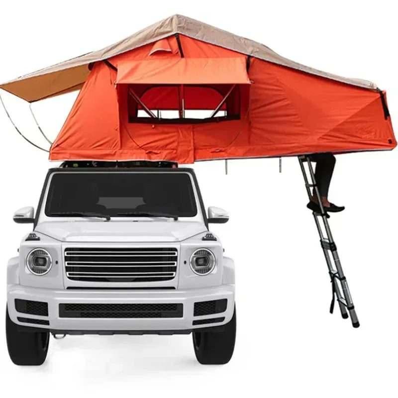 Automatic Opening Roof Top Tent - 4-Person Soft Shell SUV Camping Tent with 3000mm Waterproof Rating - Trekker Essentials