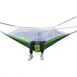 Automatic Quick-opening Mosquito Net Hammock - Outdoor Camping Swing Chair - Trekker Essentials