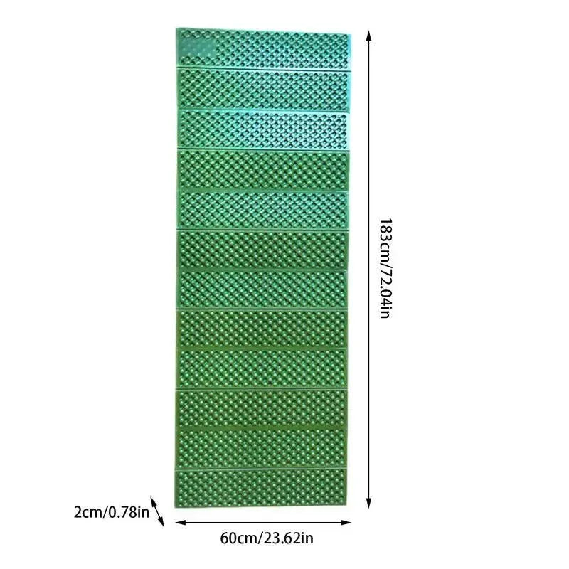 Backpacking Sleeping Pad - Insulated, Waterproof Tent Floor Mat for Camping, Napping, and Picnics - Trekker Essentials