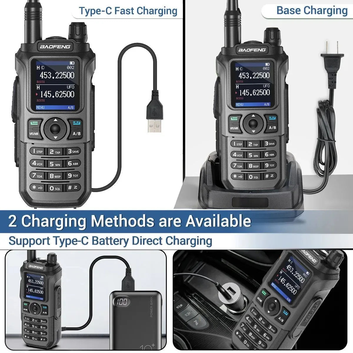 Baofeng UV-21 Pro Walkie Talkie – Long-Range, Waterproof & Multi-Frequency - Trekker Essentials