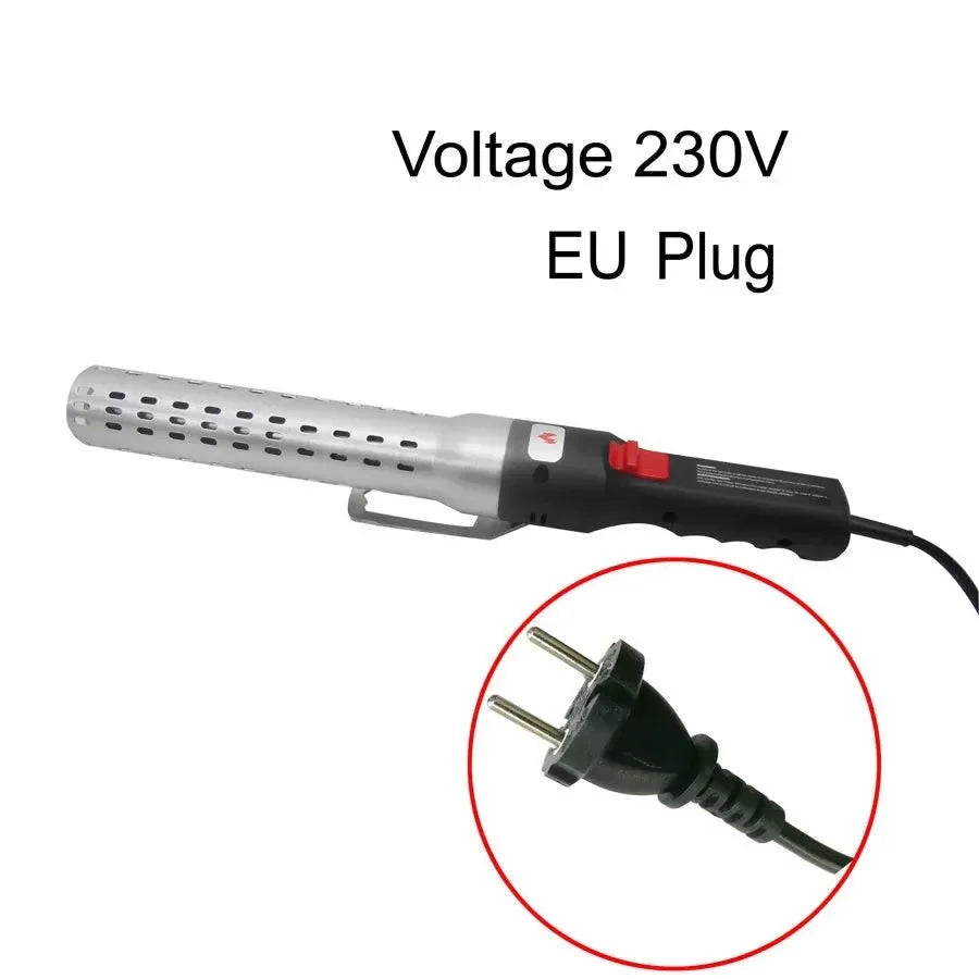 BBQ Starter Charcoal Lighter - Electric Firelighter for Kamado Barbecue Grill | Quickly Ignite BBQ Smoker Grill - Trekker Essentials