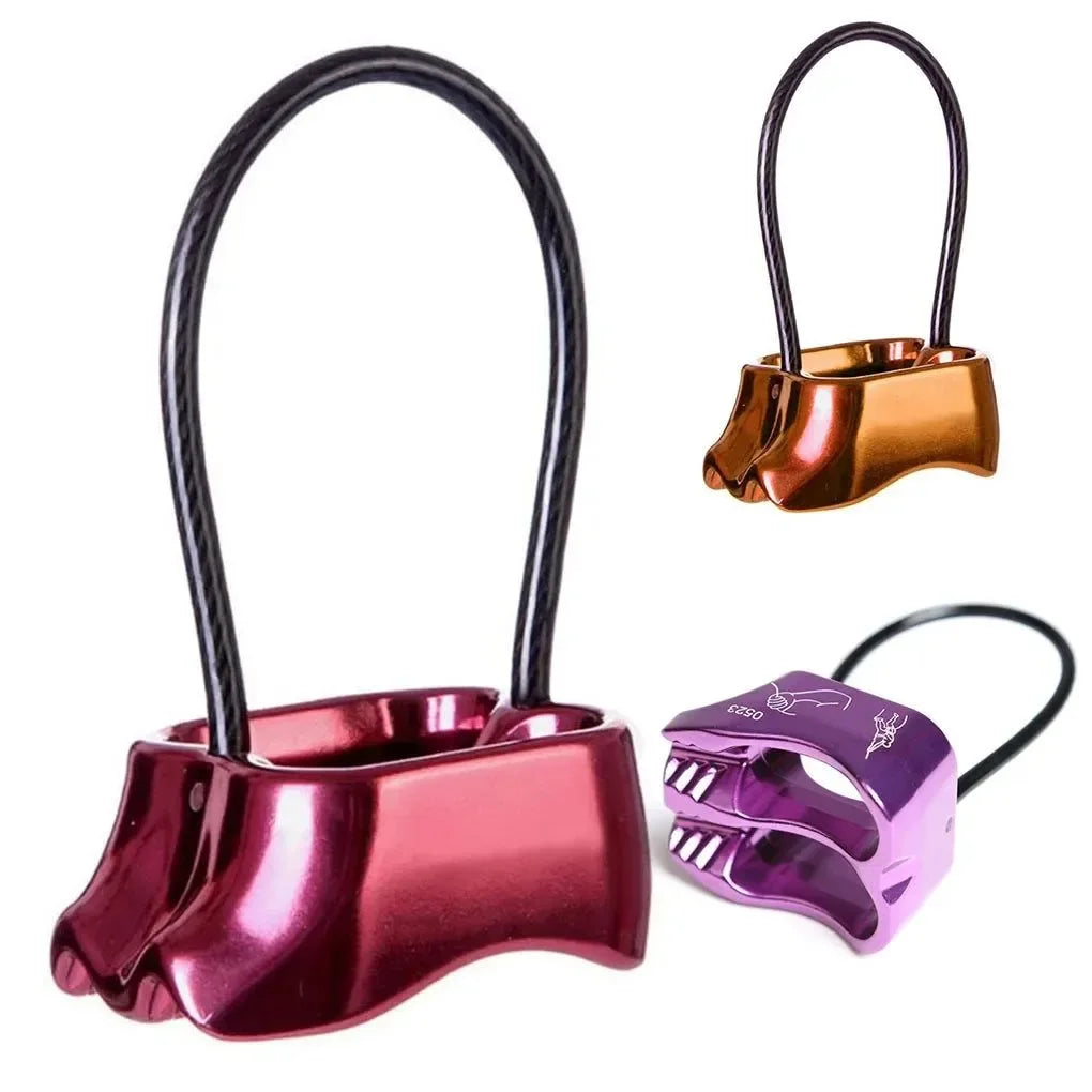 Belay and Rappel Device - Versatile Descender Gear for Caving, Aerial Work, and Hauling - Trekker Essentials