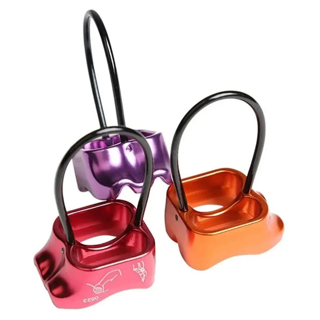 Belay and Rappel Device - Versatile Descender Gear for Caving, Aerial Work, and Hauling - Trekker Essentials