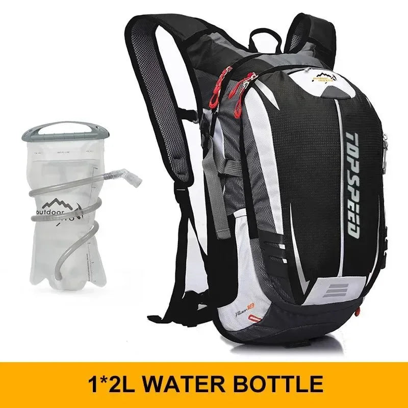 Biking Hydration Backpack - Portable Sports Water Bag for Cycling, Climbing, Camping, Hiking, and Mountain Biking - Trekker Essentials