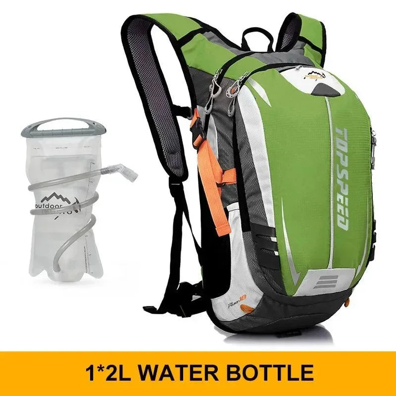 Biking Hydration Backpack - Portable Sports Water Bag for Cycling, Climbing, Camping, Hiking, and Mountain Biking - Trekker Essentials
