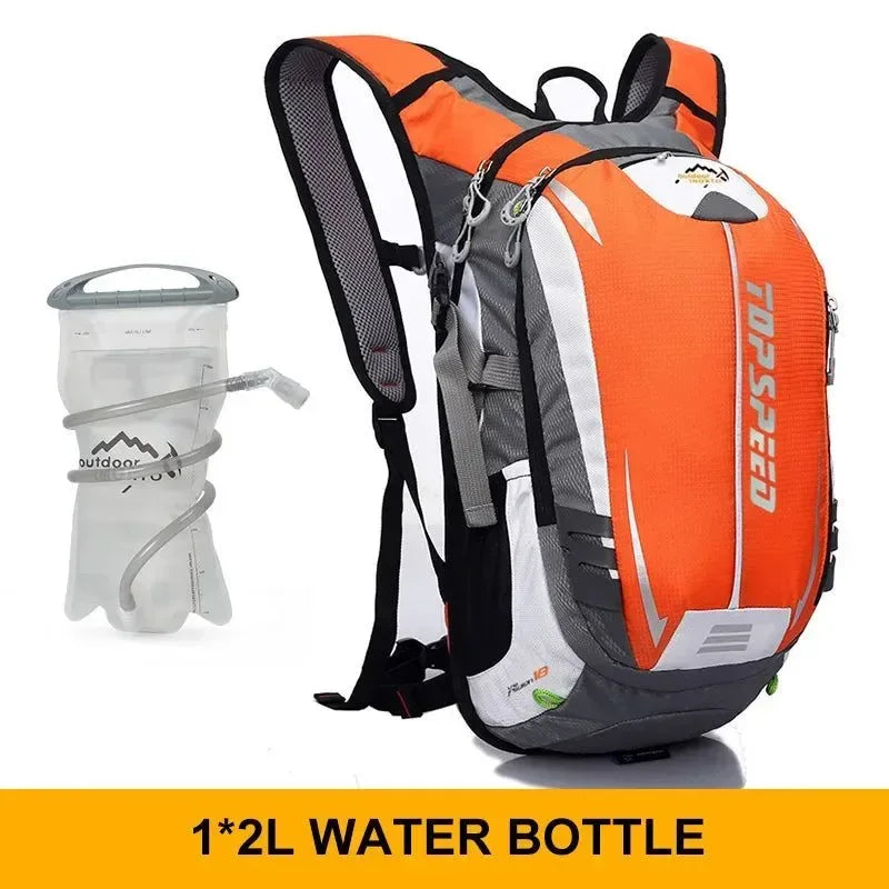 Biking Hydration Backpack - Portable Sports Water Bag for Cycling, Climbing, Camping, Hiking, and Mountain Biking - Trekker Essentials