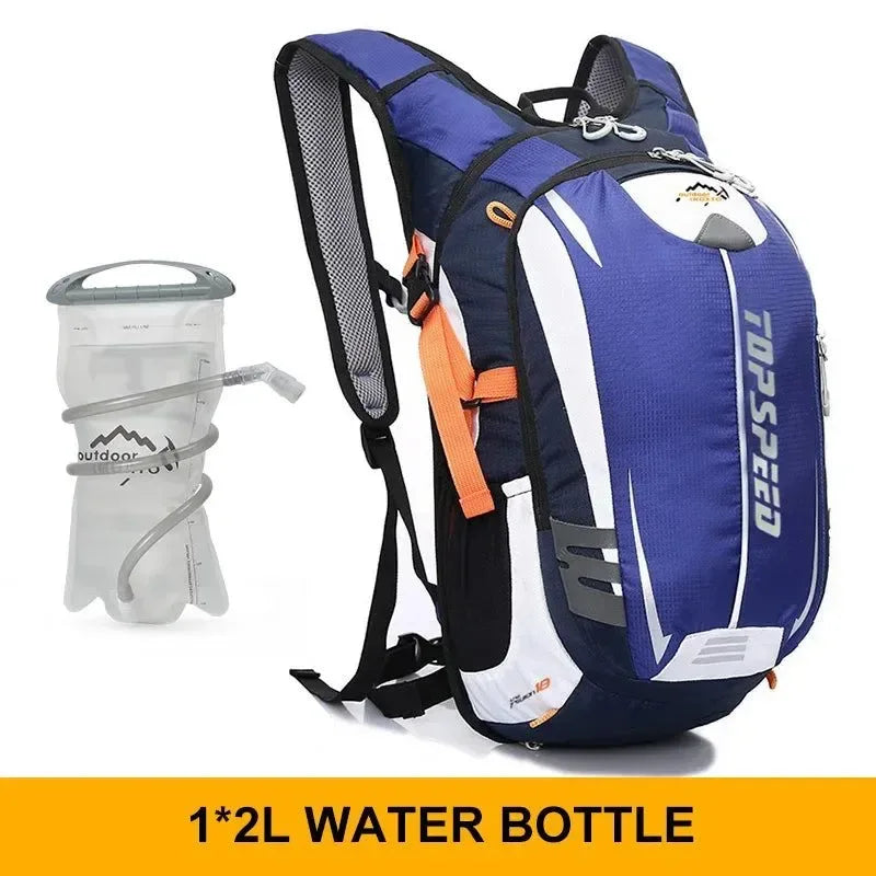 Biking Hydration Backpack - Portable Sports Water Bag for Cycling, Climbing, Camping, Hiking, and Mountain Biking - Trekker Essentials