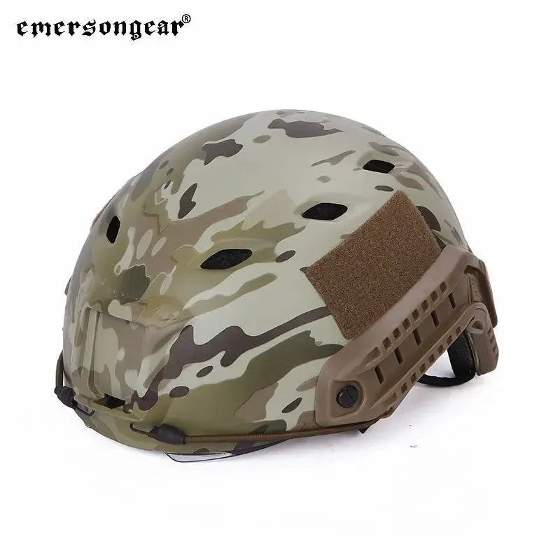 BJ Type FAST Helmet with Tactical Goggles – Ideal for Airsoft, Hunting, and Outdoor Activities - Trekker Essentials