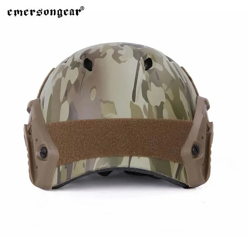 BJ Type FAST Helmet with Tactical Goggles – Ideal for Airsoft, Hunting, and Outdoor Activities - Trekker Essentials
