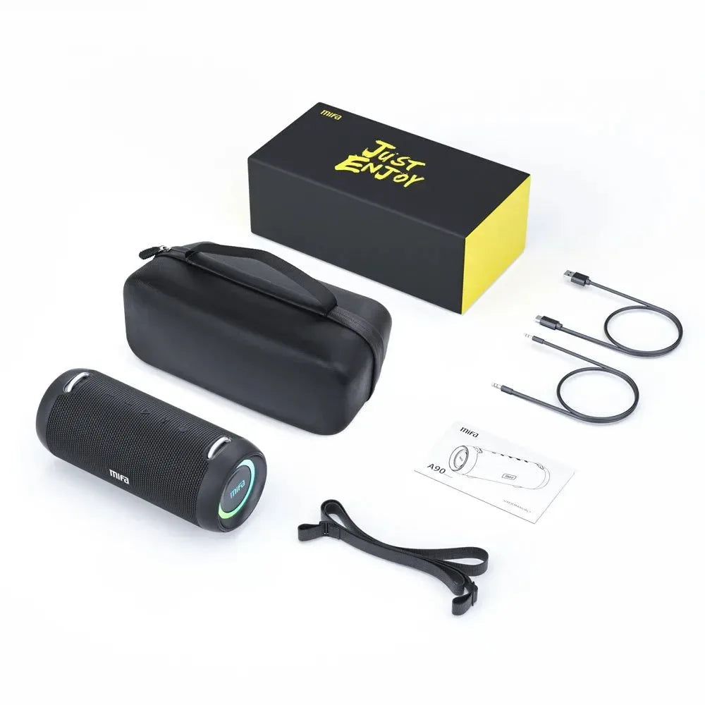 Bluetooth Speaker with 60W Output Power and Class D Amplifier - Excellent Bass Performance for Camping - Trekker Essentials