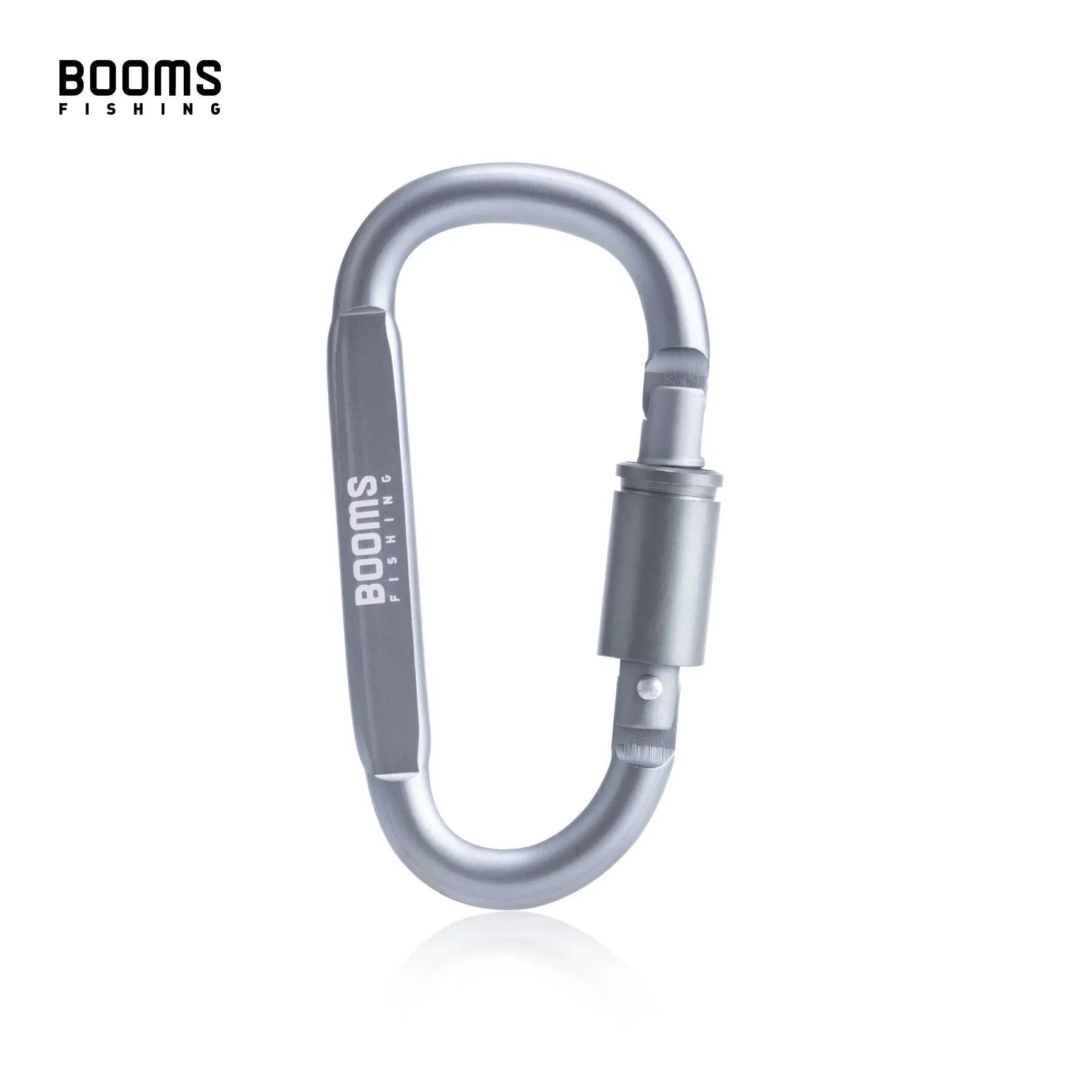 Booms Fishing Survival D-Ring Carabiner Clip - Secure and Versatile Outdoor Equipment - Trekker Essentials