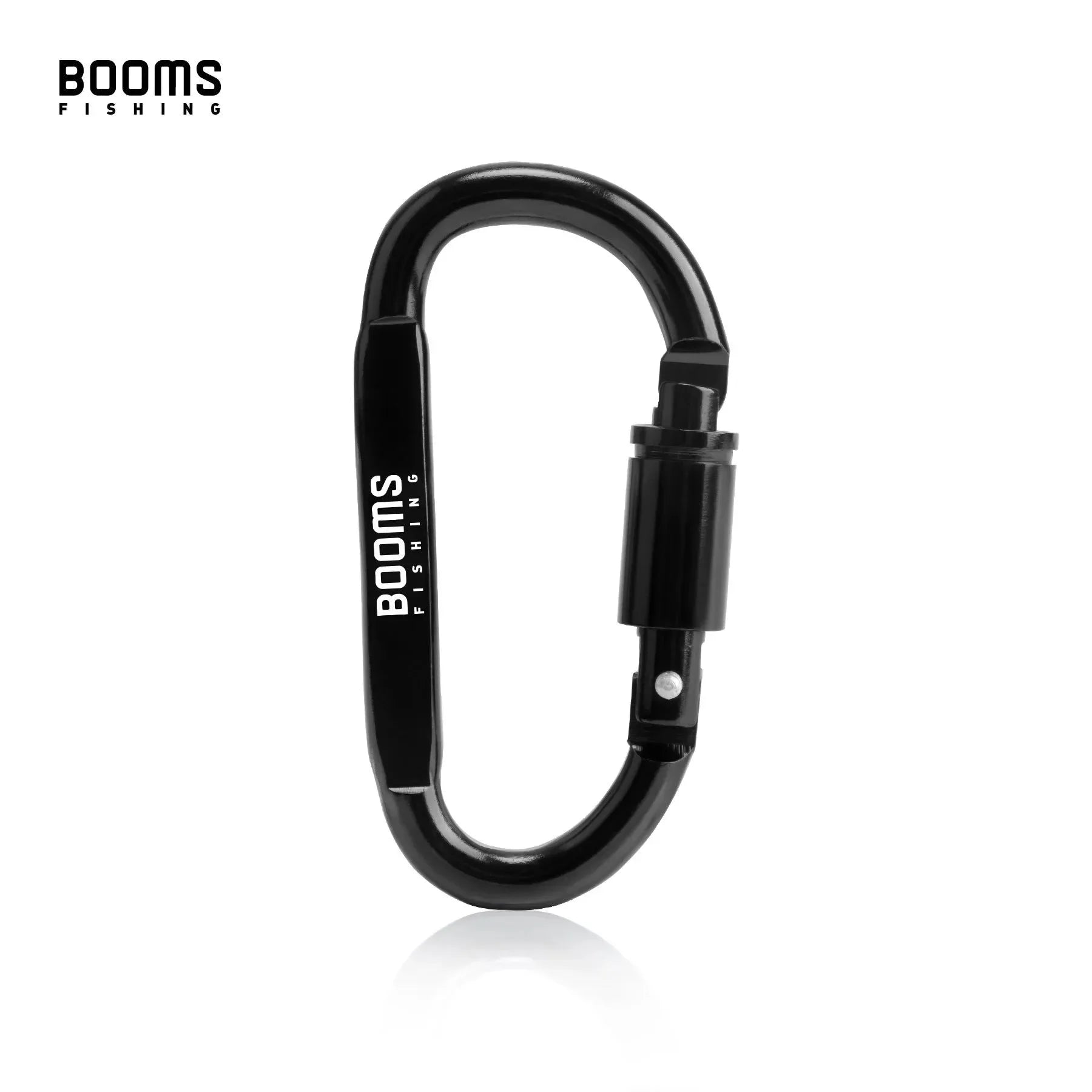 Booms Fishing Survival D-Ring Carabiner Clip - Secure and Versatile Outdoor Equipment - Trekker Essentials