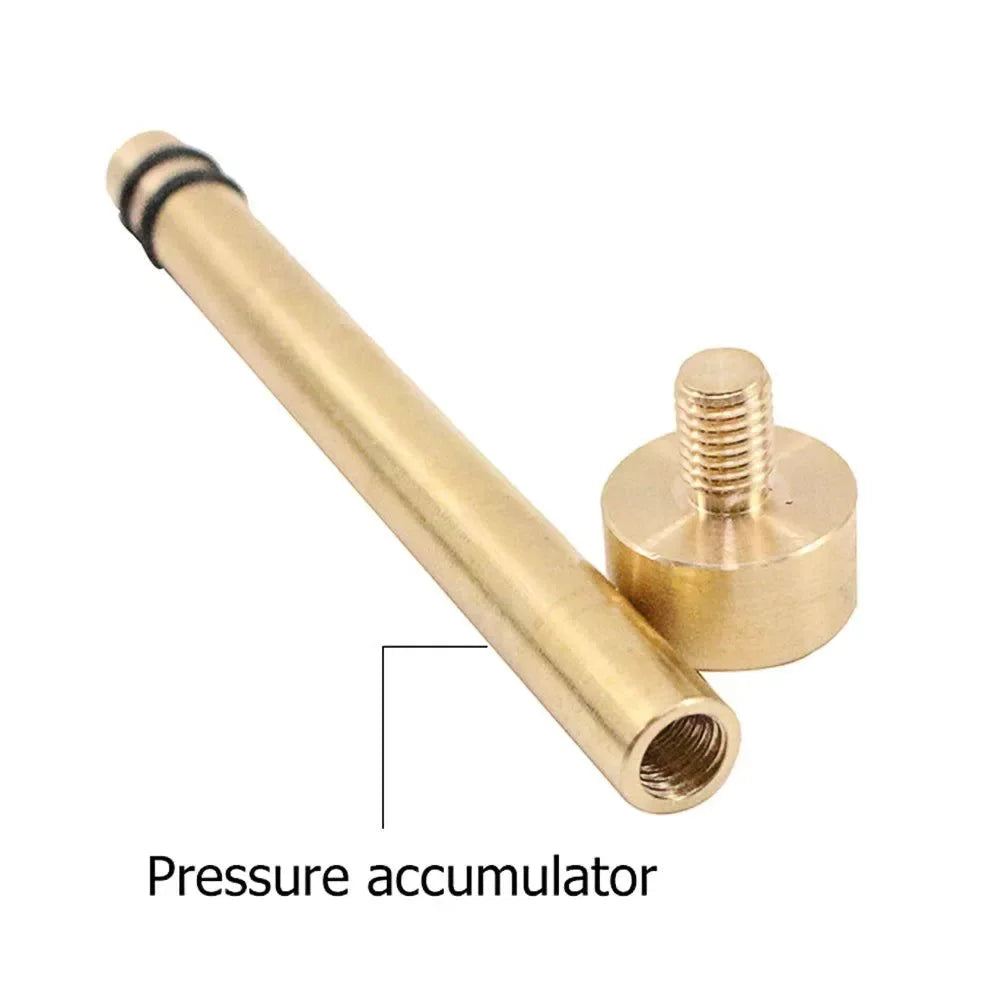 Brass Emergency Fire Starter Compression Piston for Survival and Camping - Trekker Essentials