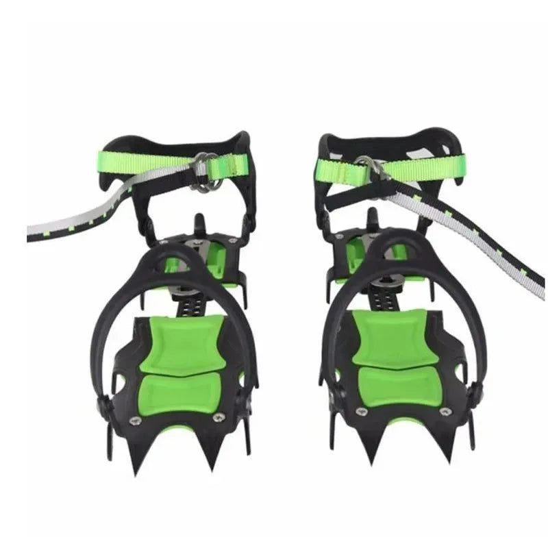 BRS 14 Teeth Ultralight Crampons – Non-Slip Ice Gripper for Hiking and Climbing - Trekker Essentials