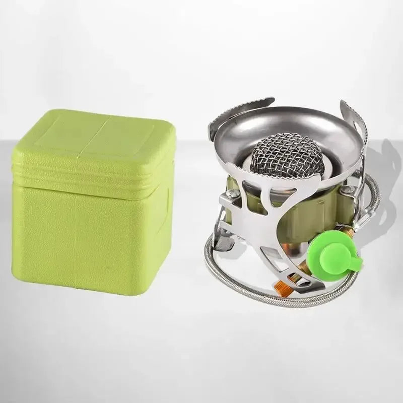 BRS-15B Multifunctional Windproof Furnace | 1400-2900W Camping Propane Stove | Foldable Cooking Gas Stove for Outdoor Picnic and Hiking - Trekker Essentials