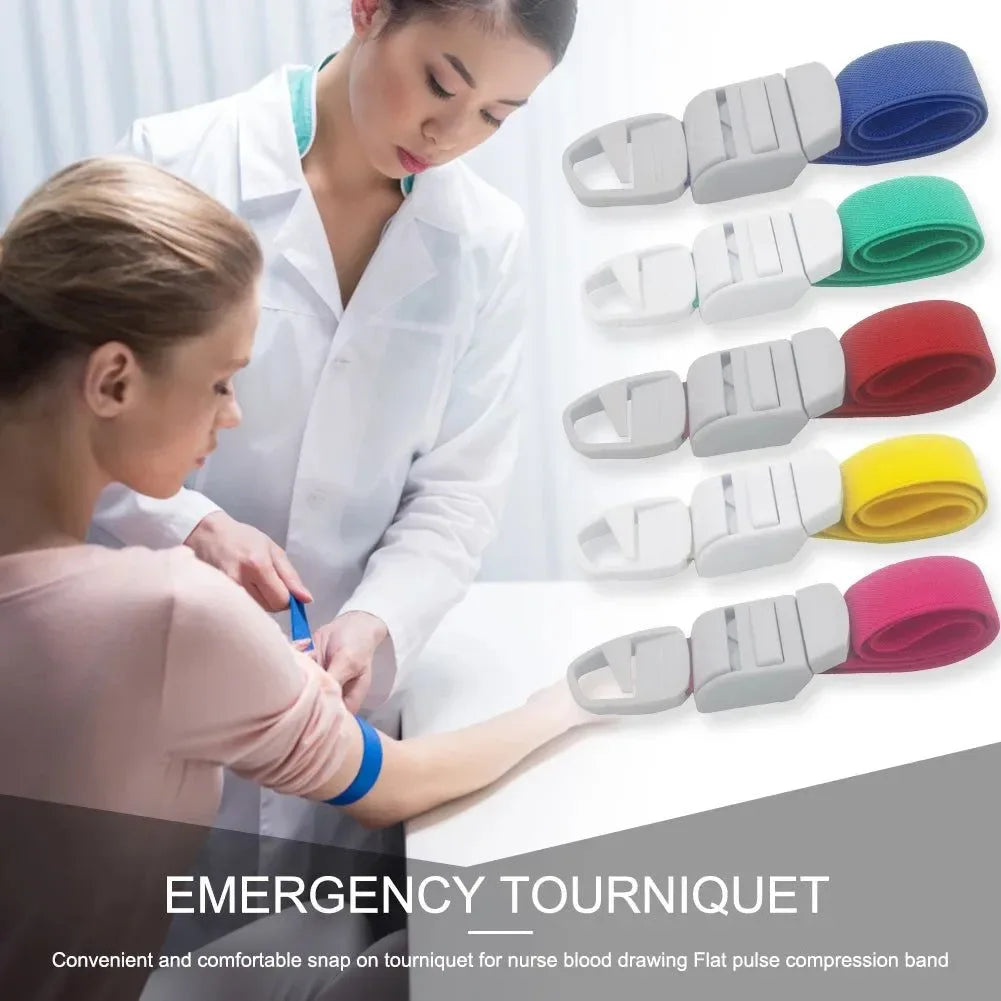 Buckle Type Medical Tourniquet - Life Saving Hemorrhage Control for Camping Hiking Safety Survival Emergency - Trekker Essentials